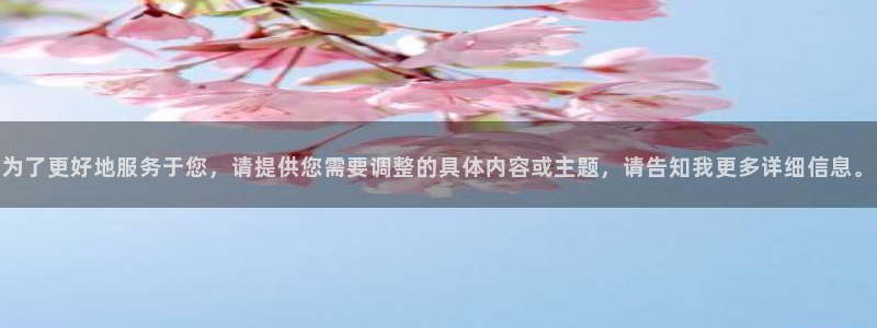 三宇和记官网：为了更好地服务于您，请提供您需要调整的具体内容