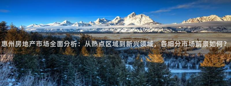 和帆记加盟官网：惠州房地产市场全面分析：从热点区域到新兴领域