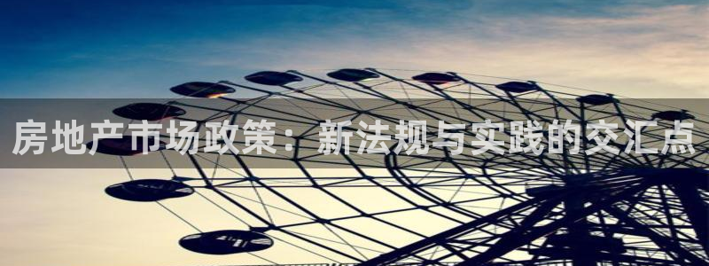 和记3hk官网：房地产市场政策：新法规与实践的交汇点