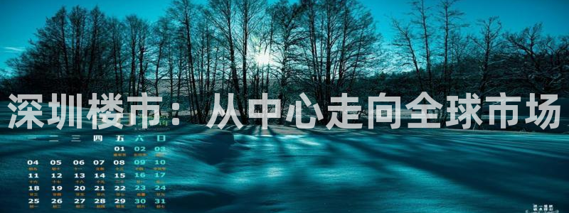 上海和记官网：深圳楼市：从中心走向全球市场