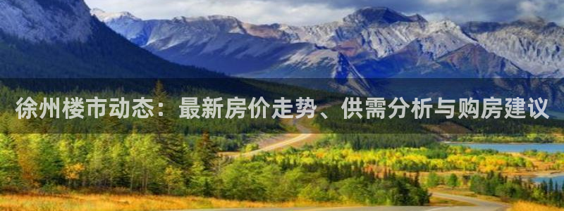 和记娱乐唯一官网：徐州楼市动态：最新房价走势、供需分析与购房