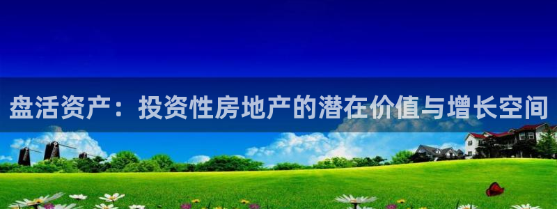 和记电官网：盘活资产：投资性房地产的潜在价值与增长空间