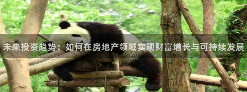 和记官网登录入口：未来投资趋势：如何在房地产领域实现财富增长