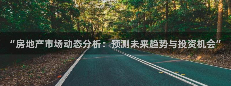 长江和记集团官网：“房地产市场动态分析：预测未来趋势与投资机