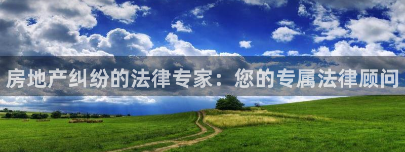 和记3电讯 官网：房地产纠纷的法律专家：您的专属法律顾问