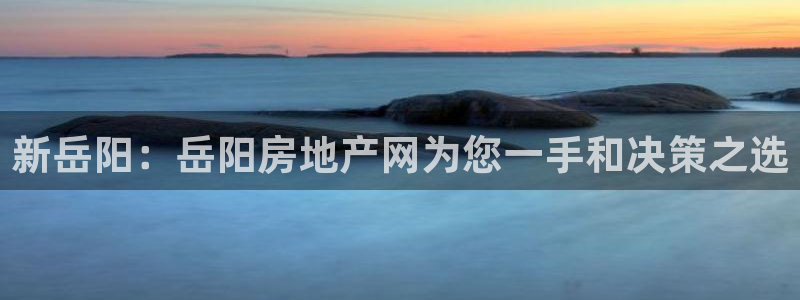 和记电讯香港官网：新岳阳：岳阳房地产网为您一手和决策之选