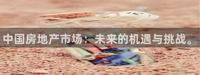 和记怡情视频在线官网：中国房地产市场：未来的机遇与挑战。