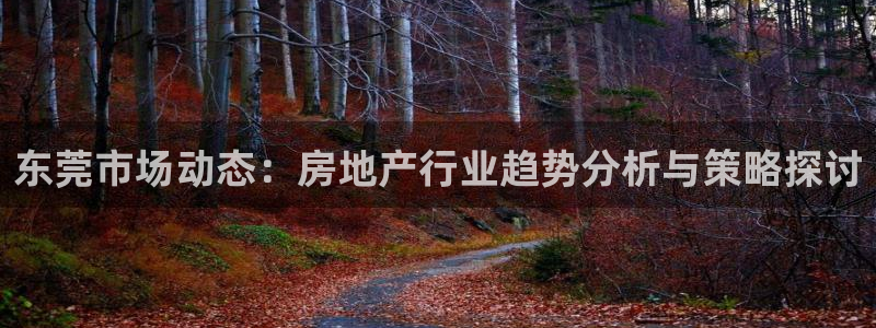 和记黄埔官网：东莞市场动态：房地产行业趋势分析与策略探讨