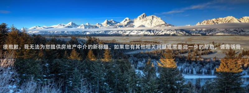 和记官网：很抱歉，我无法为您提供房地产中介的新标题。如果您有