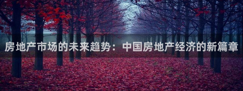 和记电讯香港官网：房地产市场的未来趋势：中国房地产经济的新篇