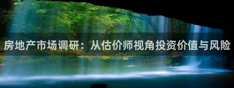 h88和记官网登录：房地产市场调研：从估价师视角投资价值与风